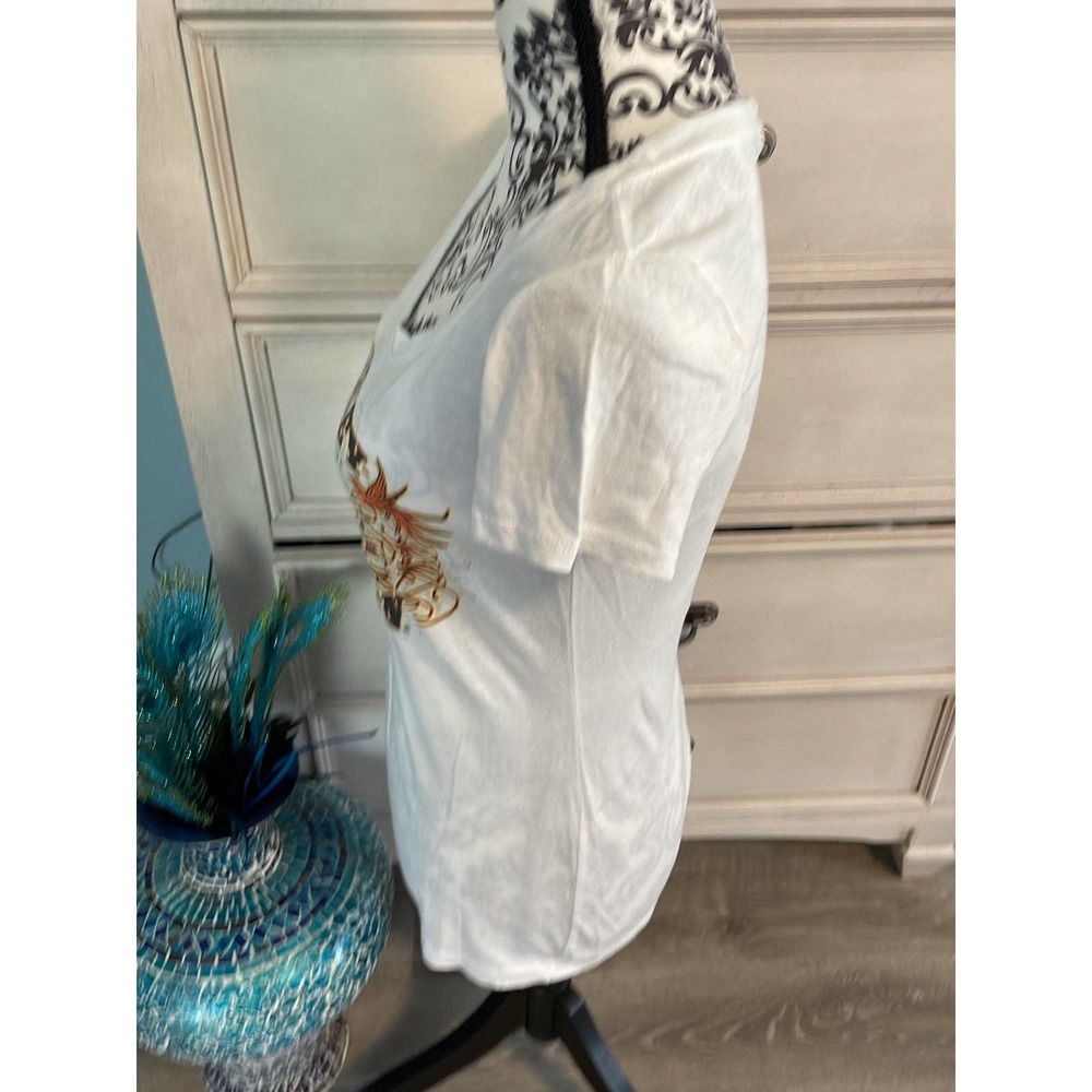 Vintage women’s Harley Davidson, white graphic T-shirt, medium - Picture 3 of 8